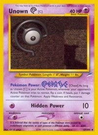 Unown [C] [Neo Destiny]