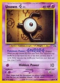 Unown [E] [Neo Discovery]