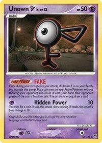 Unown [F] [Great Encounters]