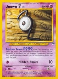Unown [G] [Neo Destiny]