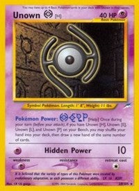 Unown [H] [Neo Destiny]
