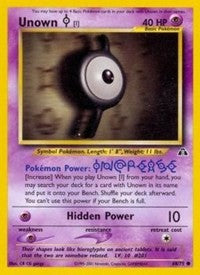 Unown [I] [Neo Discovery]