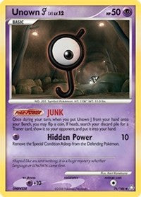 Unown (J) [Legends Awakened]