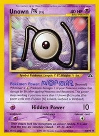 Unown [N] [Neo Discovery]