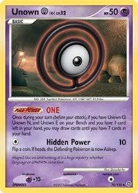 Unown [O] [Secret Wonders]