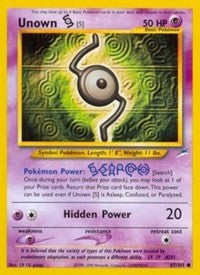 Unown [S] [Neo Destiny]