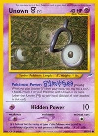 Unown [V] [Neo Destiny]