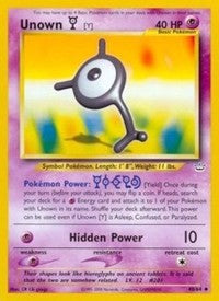 Unown [Y] [Neo Revelation]