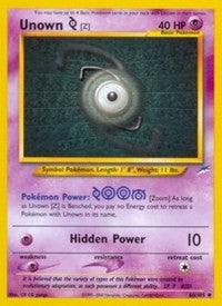 Unown [Z] [Neo Destiny]