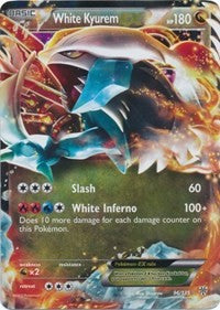 White Kyurem EX [Plasma Storm]