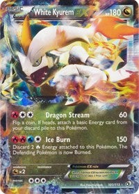 White Kyurem EX [Legendary Treasures]