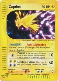 Zapdos (H32) [Aquapolis]