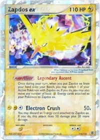 Zapdos ex [FireRed &amp; LeafGreen]