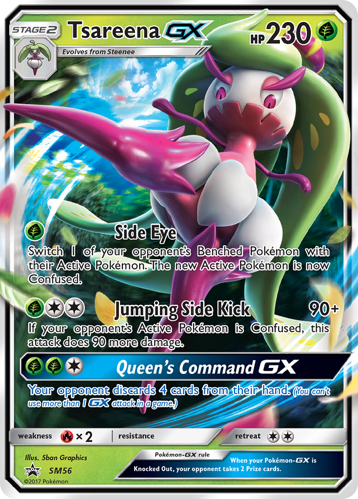 Tsareena-GX [SM Black Star Promos]