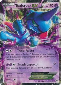 Toxicroak EX [XY - Flashfire]