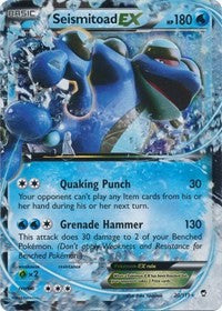 Seismitoad EX [XY - Furious Fists]
