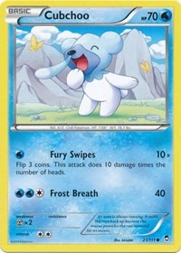 Cubchoo [XY - Furious Fists]