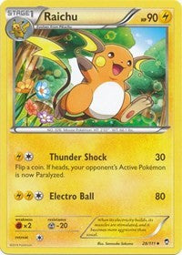 Raichu [XY - Furious Fists]