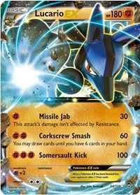 Lucario EX [XY - Furious Fists]