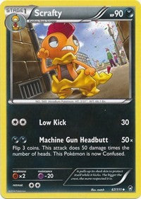 Scrafty [XY - Furious Fists]