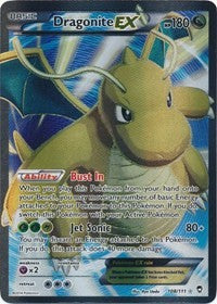 Dragonite EX (108 Full Art) [XY - Furious Fists]