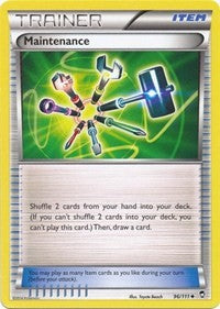 Maintenance [XY - Furious Fists]