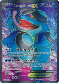 Seismitoad EX (106 Full Art) [XY - Furious Fists]