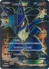 Lucario EX (107 Full Art) [XY - Furious Fists]