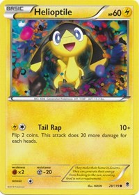 Helioptile (28) [XY - Phantom Forces]
