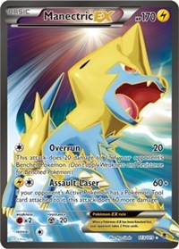 Manectric EX (113 Full Art) [XY - Phantom Forces]