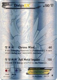Dialga EX (122 Secret Rare) [XY - Phantom Forces]