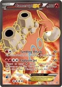 Camerupt EX (146 Full Art) [XY - Primal Clash]