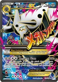 M Aggron EX (154 Full Art) [XY - Primal Clash]