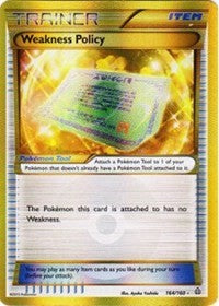 Weakness Policy (164 Secret Rare) [XY - Primal Clash]