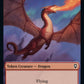 Treasure // Dragon Double-sided Token [Commander Legends: Battle for Baldur's Gate Tokens]