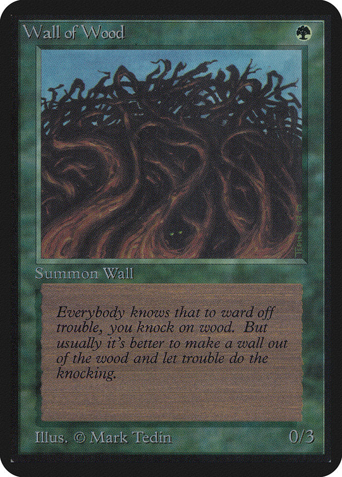 Wall of Wood [Limited Edition Alpha]