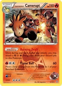 Team Magma's Camerupt [Double Crisis]