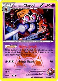 Team Magma's Claydol [Double Crisis]