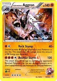 Team Magma's Aggron [Double Crisis]
