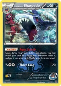 Team Aqua's Sharpedo [Double Crisis]
