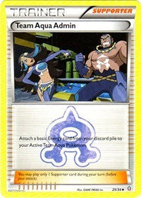 Team Aqua Admin [Double Crisis]