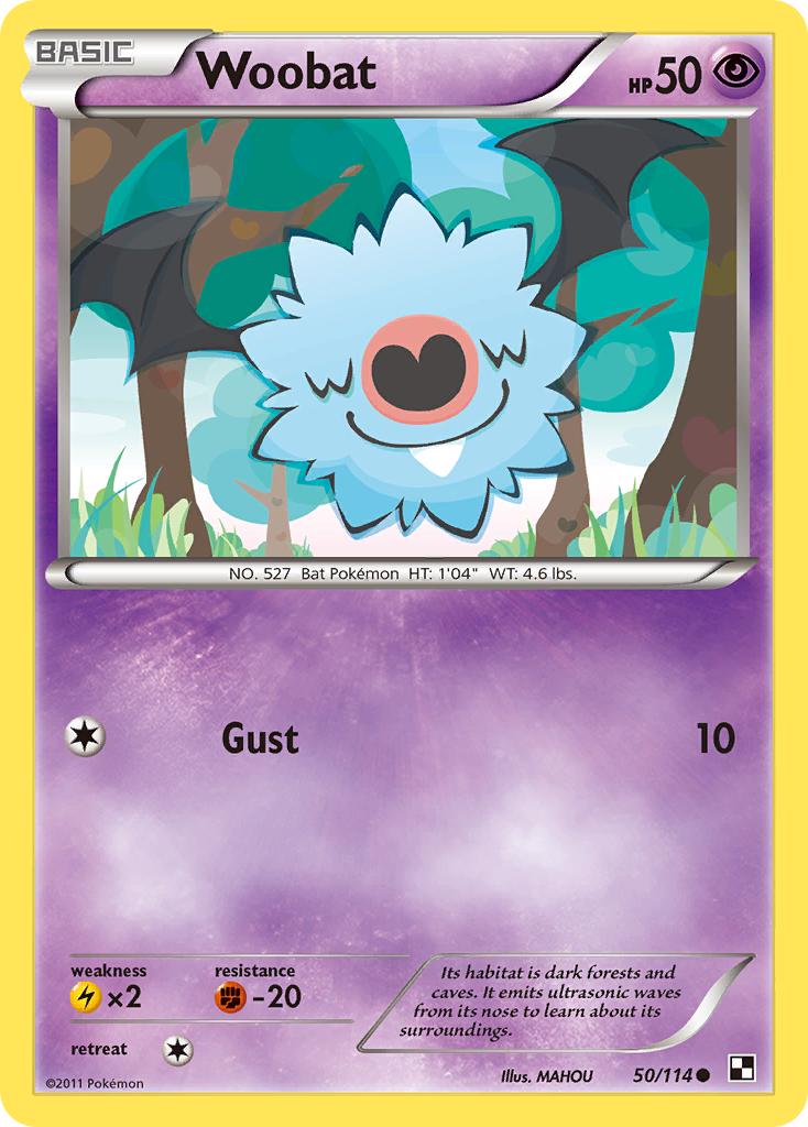 Woobat [Black & White]
