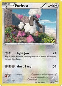 Furfrou (#20 - Noivern) [XY Trainer Kit: Sylveon &amp; Noivern]