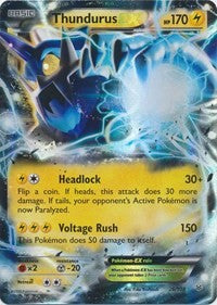 Thundurus EX [XY - Roaring Skies]