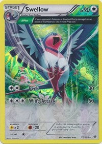 Swellow (72 Delta) [XY - Roaring Skies]