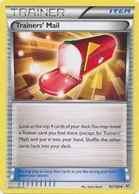 Trainers' Mail [XY - Roaring Skies]