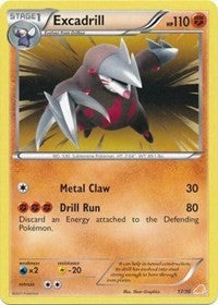 Excadrill (#17 Non-Holo) [BW Trainer Kit: Excadrill &amp; Zoroark]