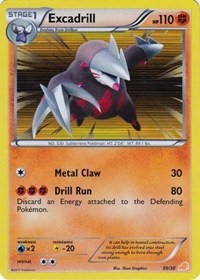 Excadrill (#30 Holo) [BW Trainer Kit: Excadrill &amp; Zoroark]