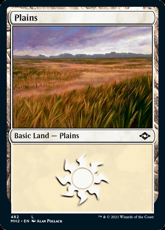 Plains  (482) (Etched Foil) [Modern Horizons 2]