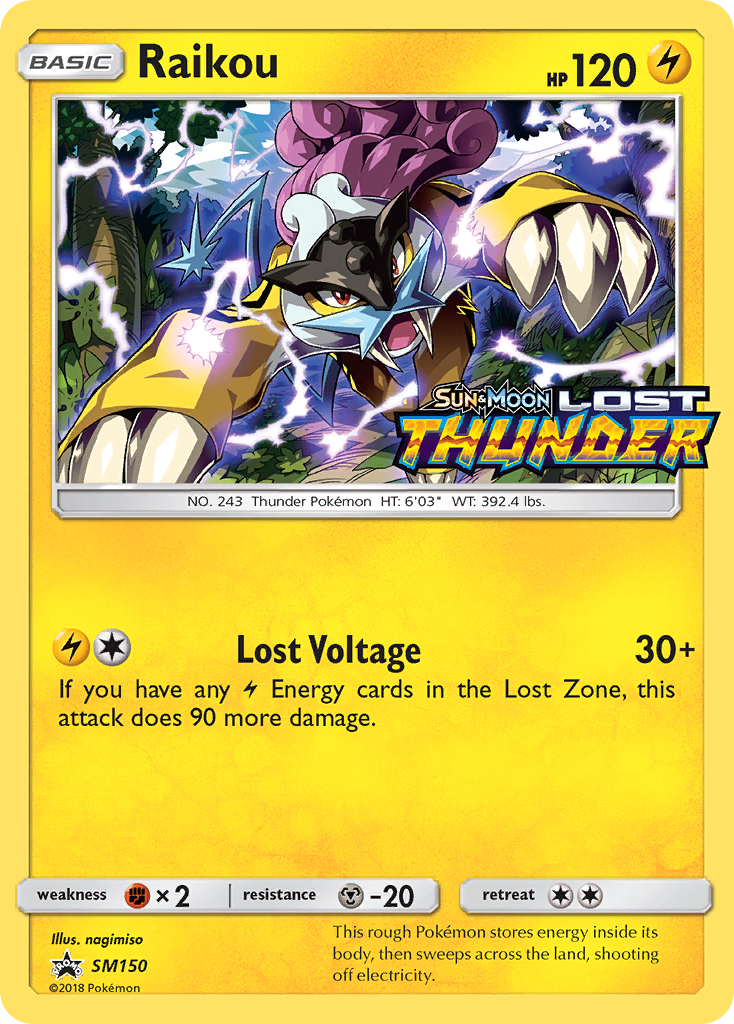 Raikou [SM Black Star Promos]
